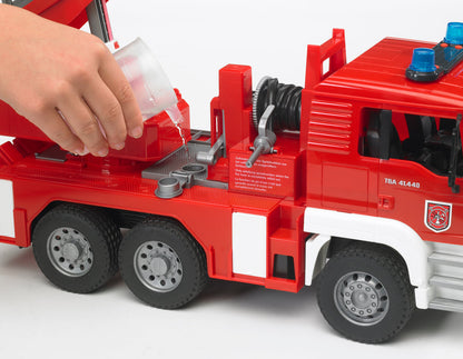 Bruder 02771 MAN Fire Engine w/ Water Pump and Light & Sound