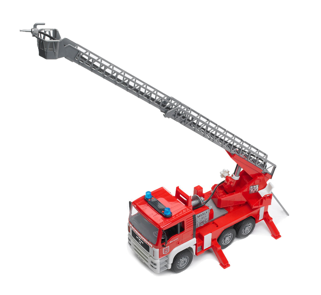 Bruder 02771 MAN Fire Engine w/ Water Pump and Light & Sound