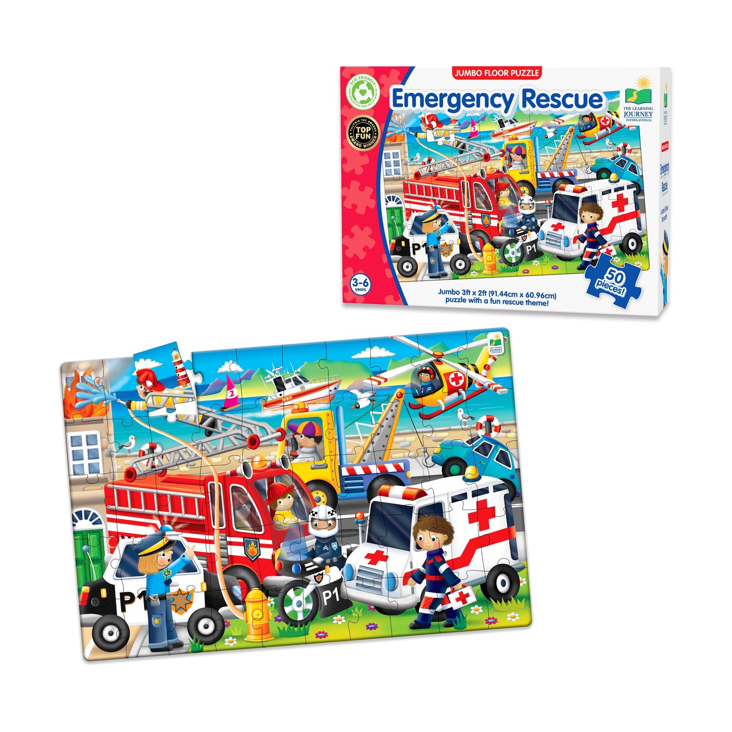 The Learning Journey Jumbo Floor Puzzle