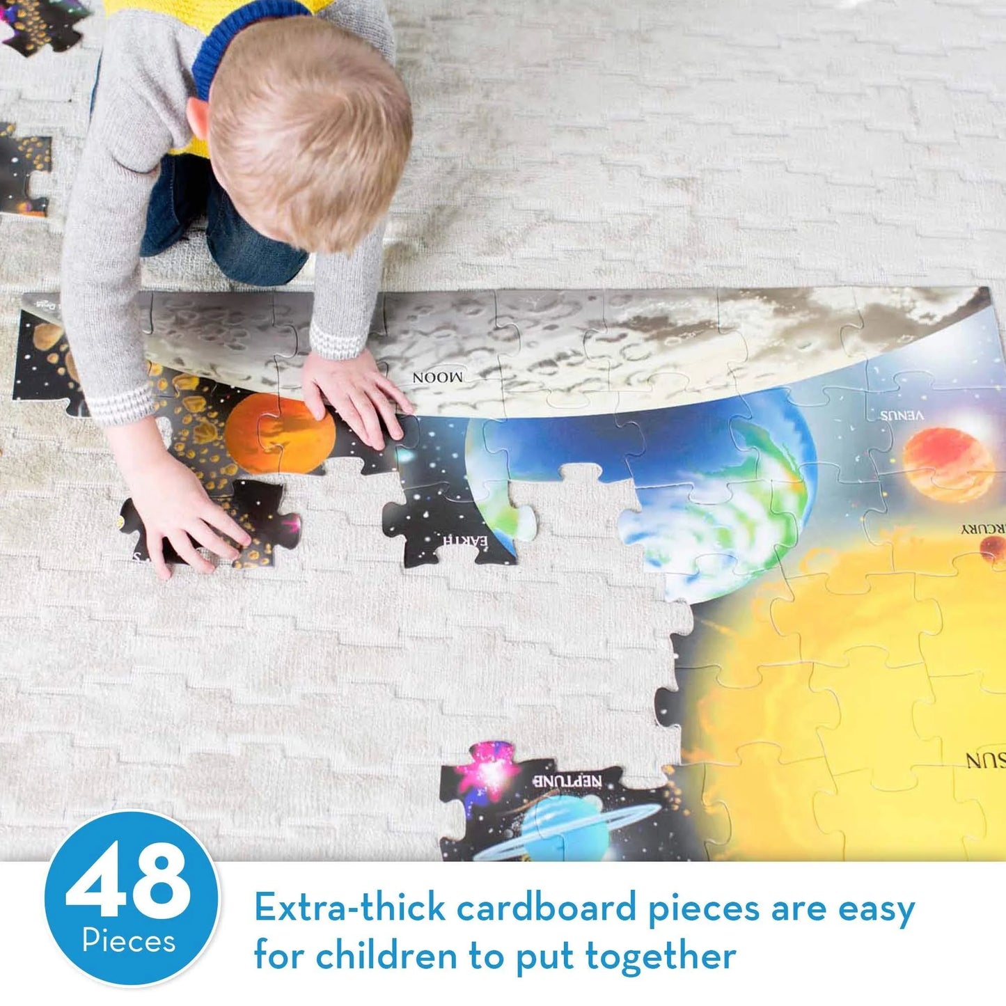 Melissa Doug Solar System Floor Puzzle