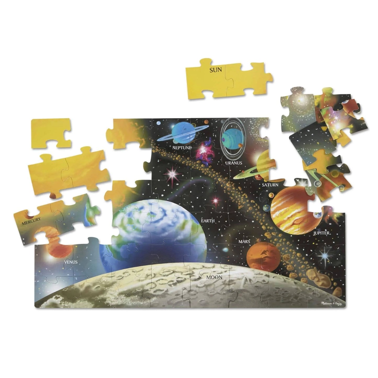 Melissa Doug Solar System Floor Puzzle