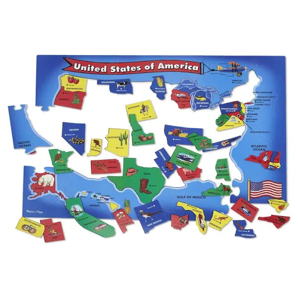 Map Floor Puzzle Melissa & Doug