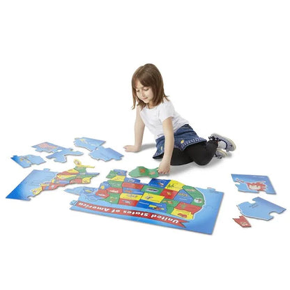 Map Floor Puzzle Melissa & Doug