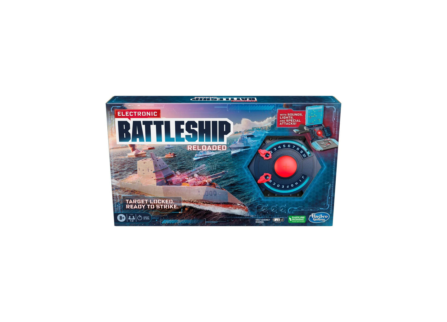 Battleship Reloaded Electronic Board Game