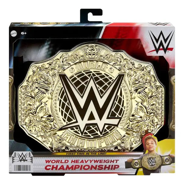 WWE Gold World Heavyweight Championship Belt