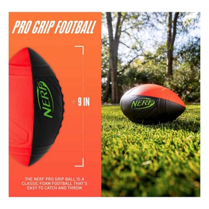 Nerf Pro Grip Red Football Foam Ball