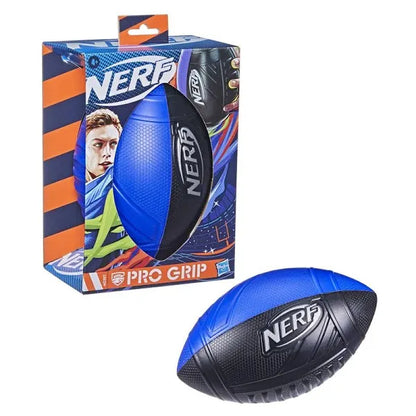 Nerf Pro Grip Blue Football Foam Ball