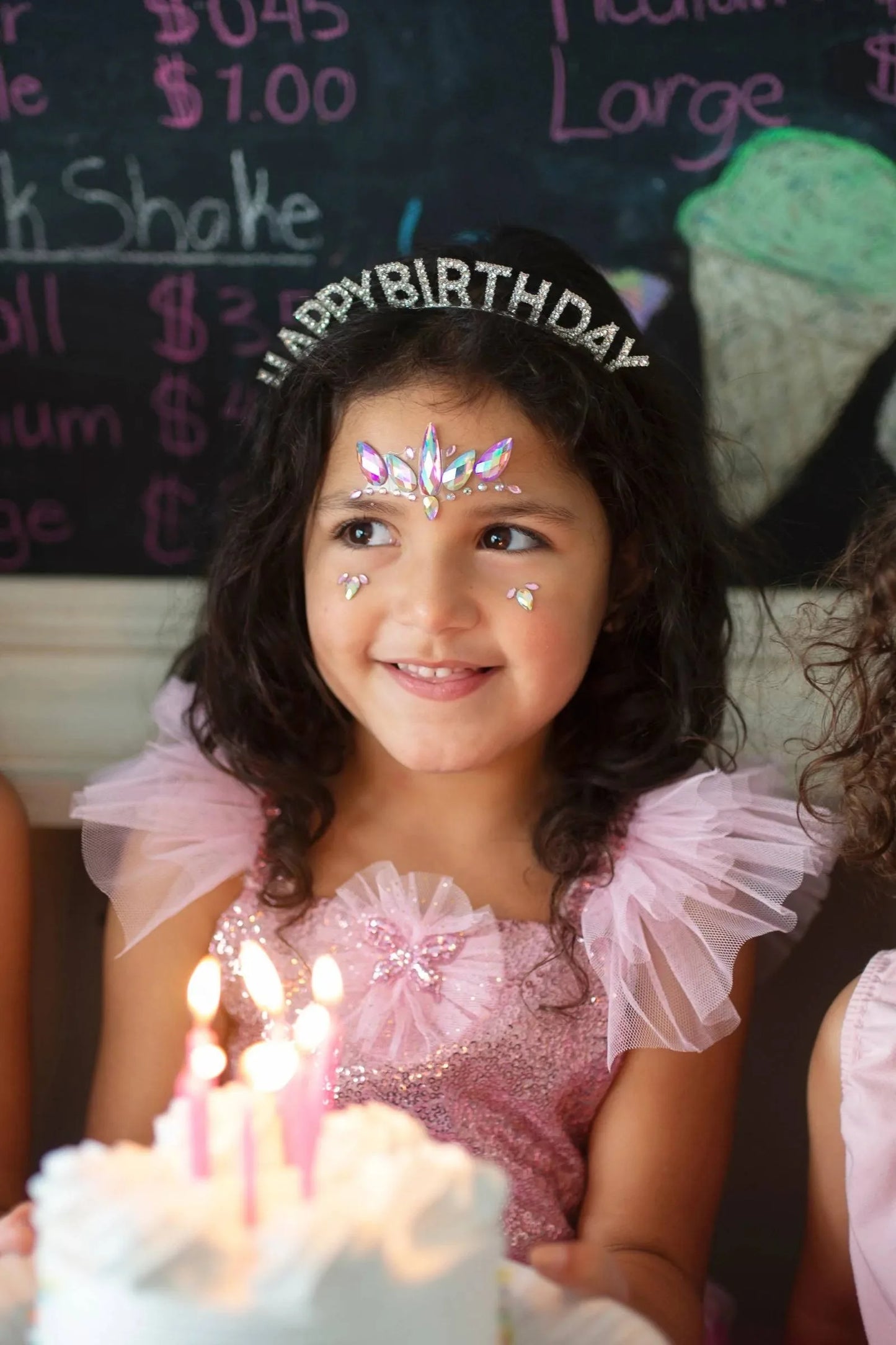 Great Pretenders Silver Happy Birthday Headband