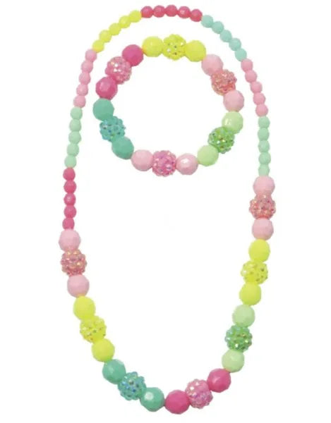 Great Pretenders Vividly Vibrant Necklace & Bracelet
