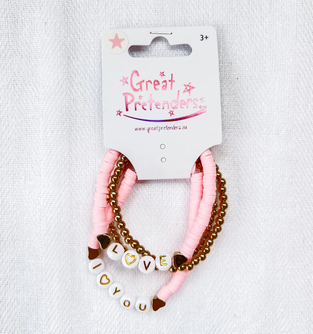 Great Pretenders Pink Love Bracelet