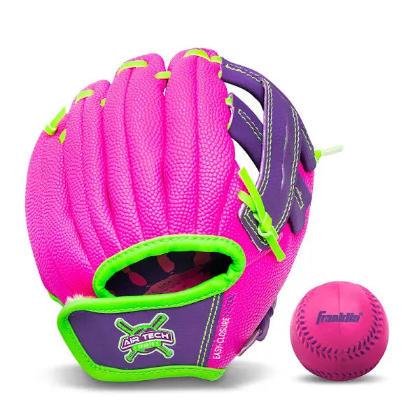 Franklin My First Teeball Glove Pink/Green