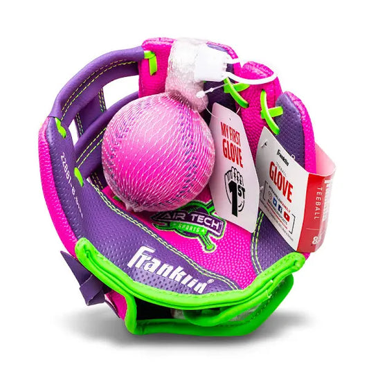 Franklin My First Teeball Glove Pink/Green