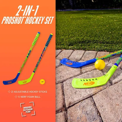 Nerf Proshot 2-in-1 Hockey Set