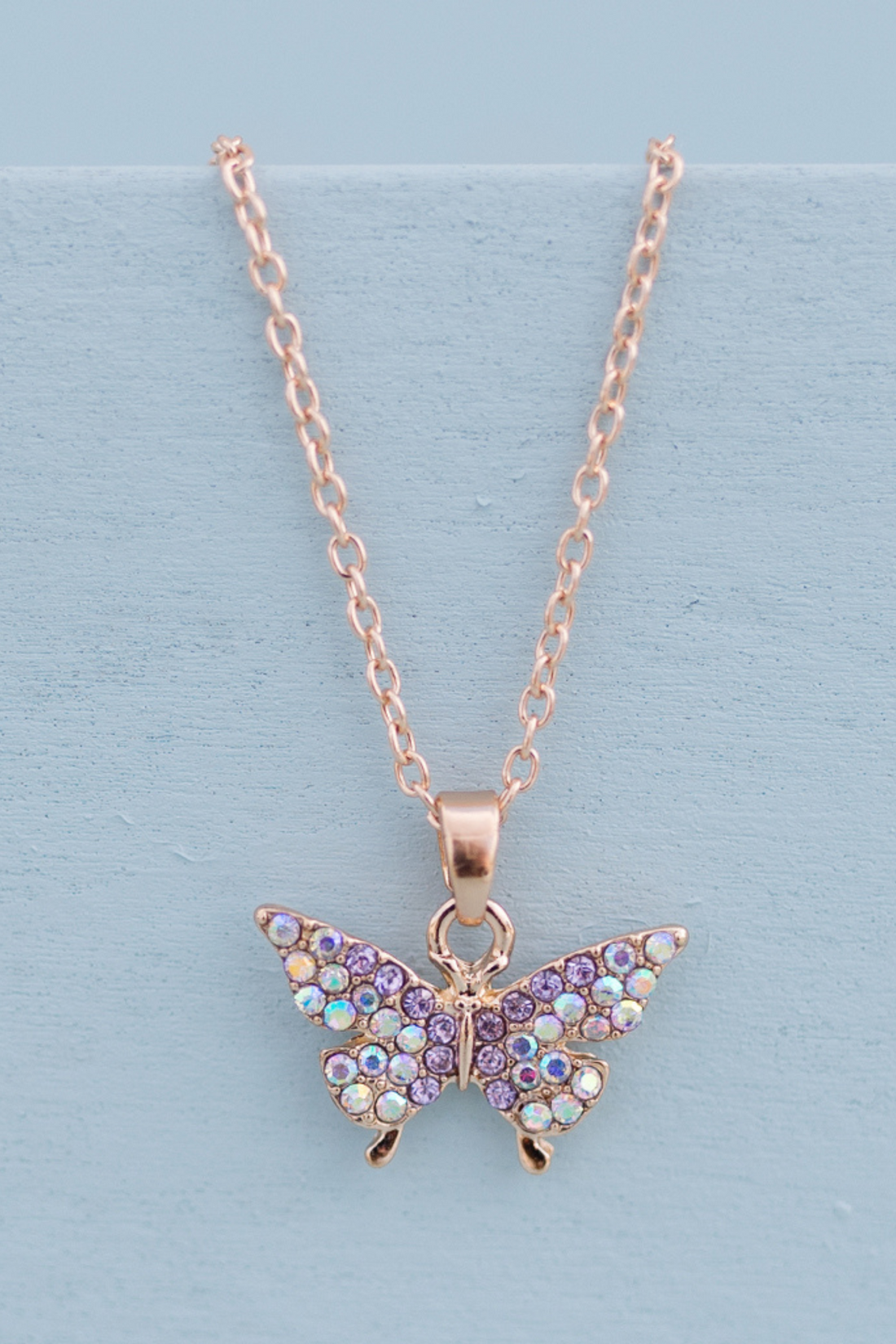 Great Pretenders Boutique Butterfly Gem Necklace