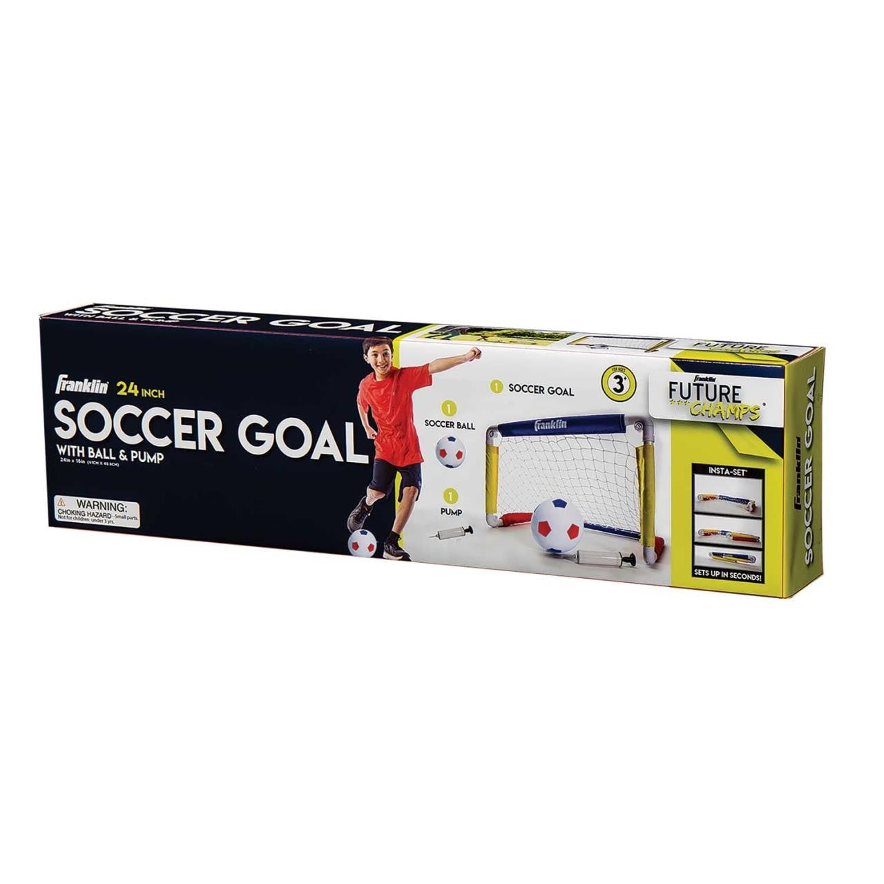 Franklin 24in Soccer Goal with Ball & Pump