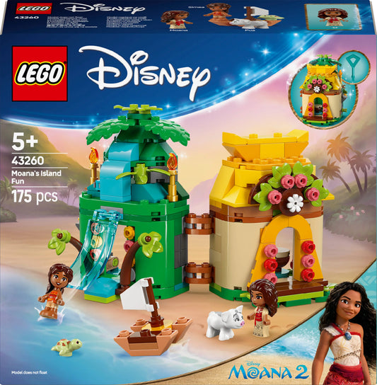 LEGO Disney 43260 Moana’s Island Fun