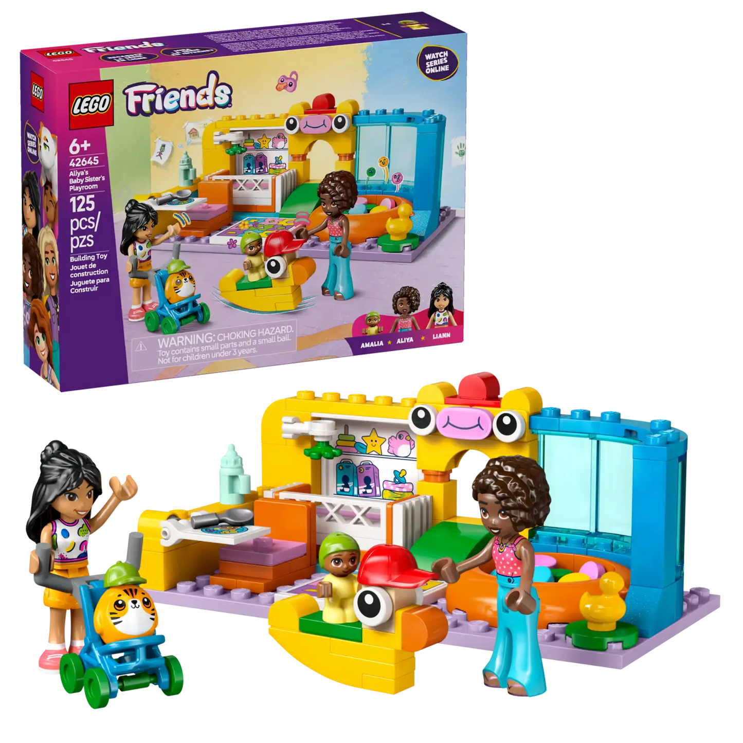 LEGO Friends 42645 Aliya’s Baby Sister’s Playroom