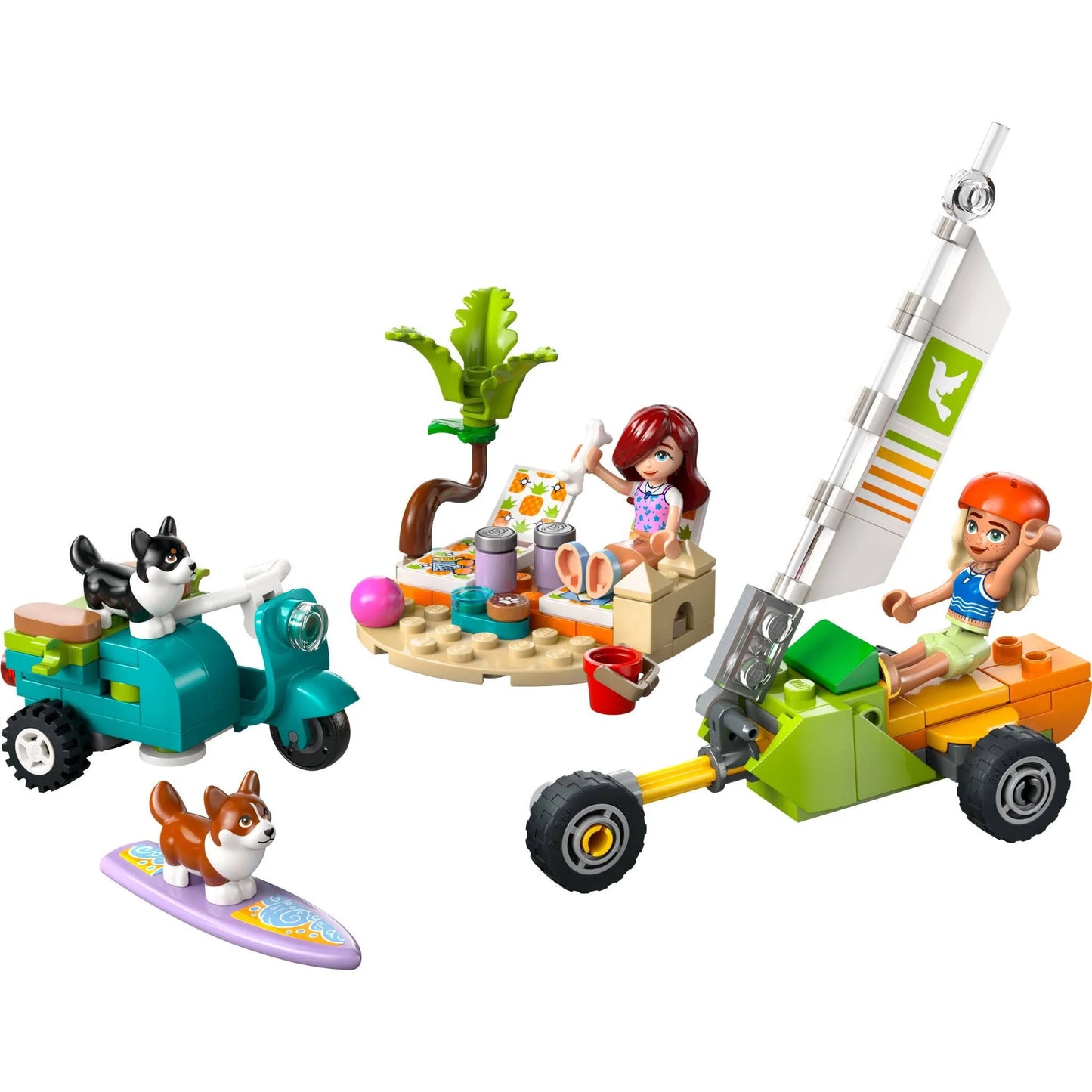 LEGO Friends 42641 Surfing Dogs and Scooter Adventure