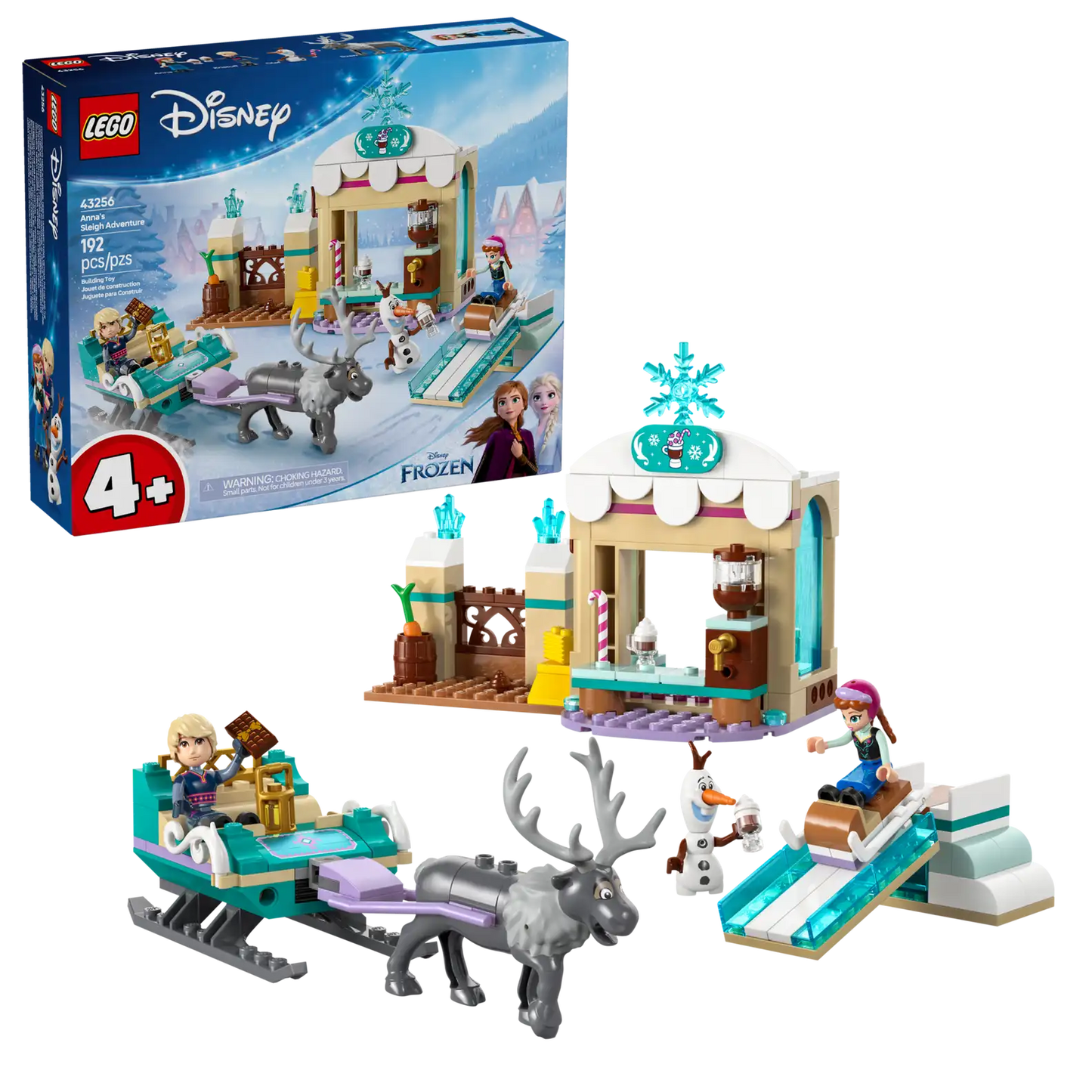 LEGO Disney 43256 Anna’s Sleigh Adventure