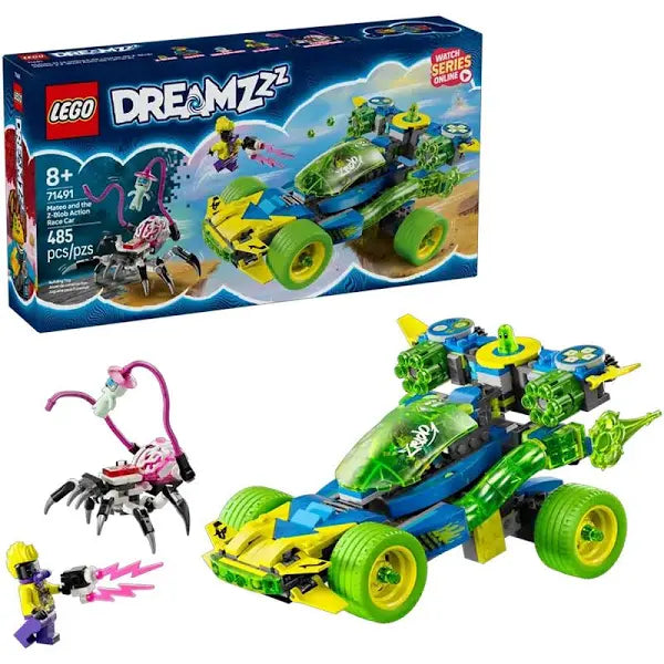 LEGO Dreamzzz 71491 Mateo and the Z-Blob Action Race Car