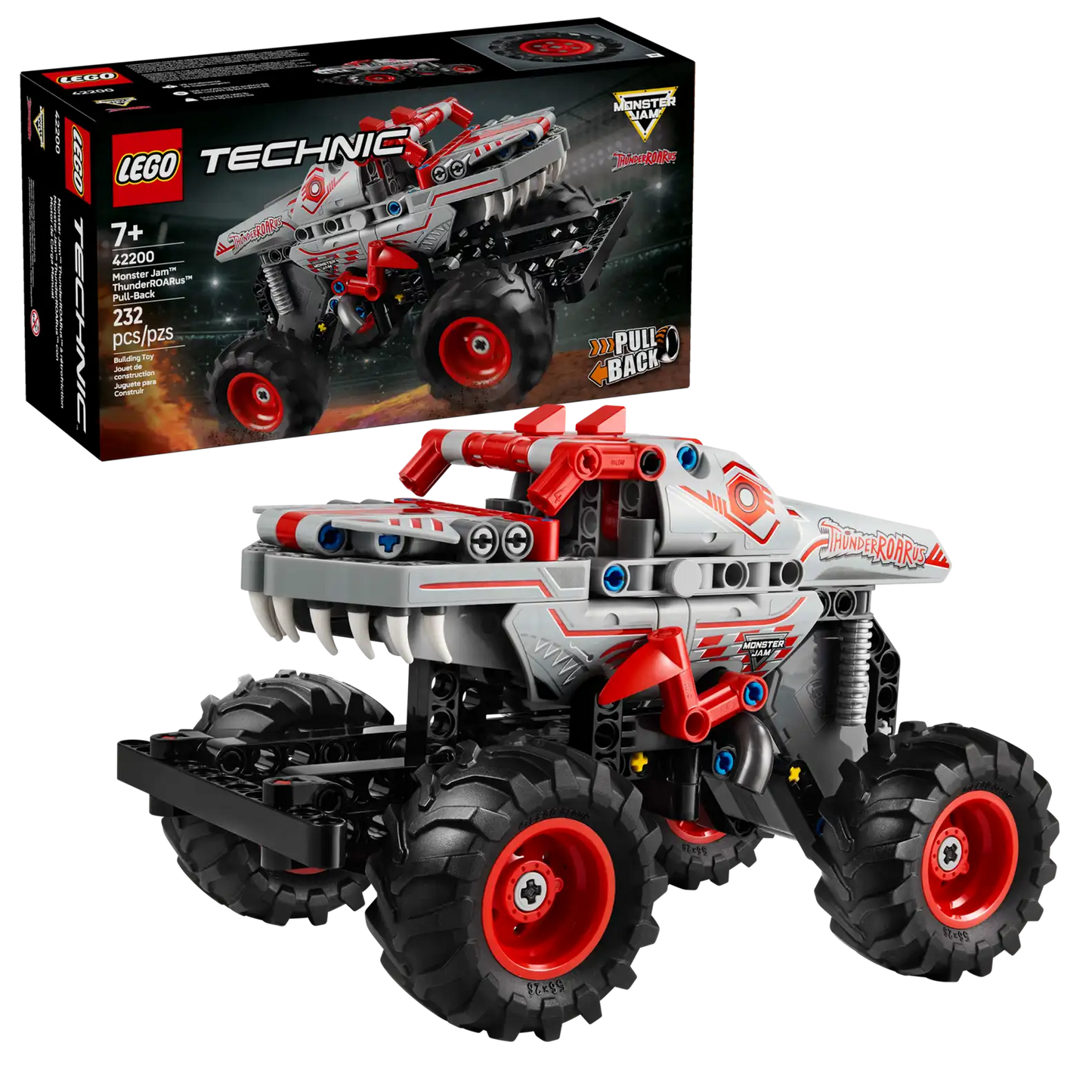LEGO Technic 42200 Monster Jam ThunderROARus Pull-Back