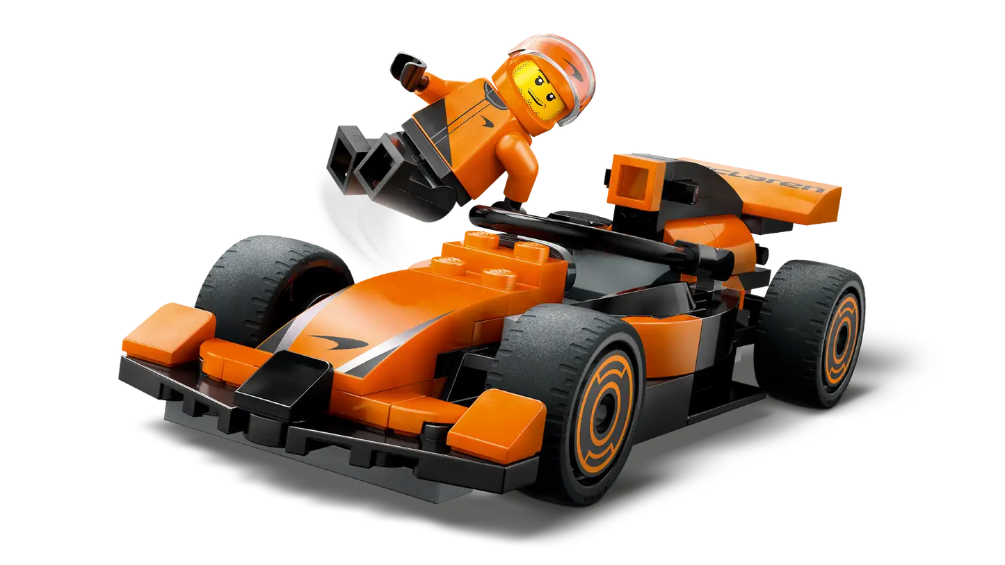 LEGO City 60442 F1 Driver with McLaren Race Car