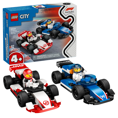 LEGO City 60464 F1 Williams Racing & Haas F1 Race Cars