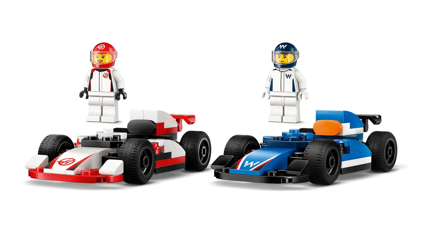 LEGO City 60464 F1 Williams Racing & Haas F1 Race Cars