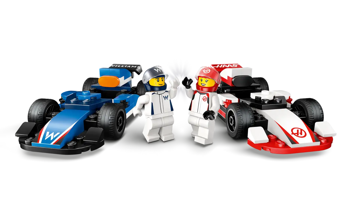 LEGO City 60464 F1 Williams Racing & Haas F1 Race Cars