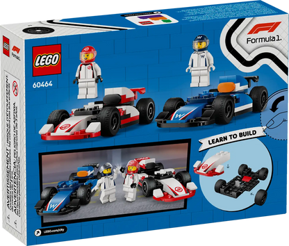 LEGO City 60464 F1 Williams Racing & Haas F1 Race Cars