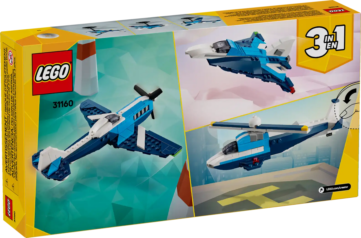 LEGO Creator 31160 Race Plane