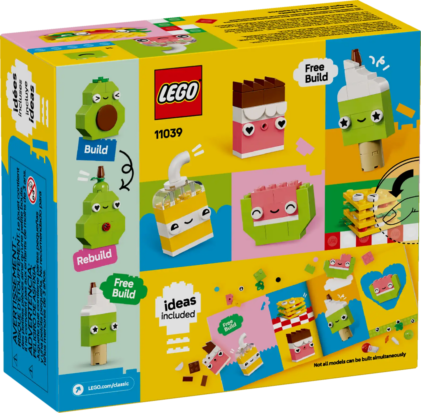 LEGO Classic 11039 Creative Food Friends
