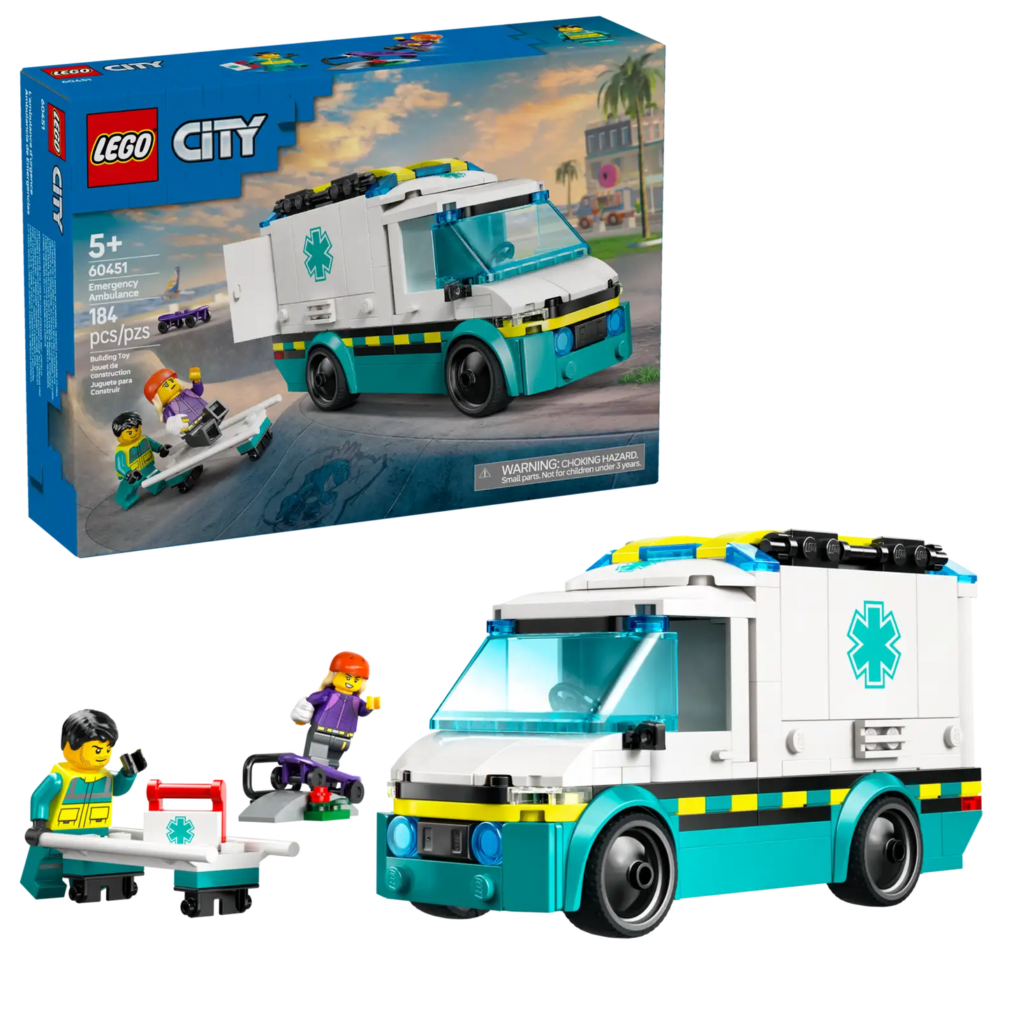 LEGO City 60451 Emergency Ambulance