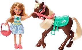 Barbie Chelsea Doll & Horse