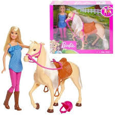 Barbie Doll & Horse