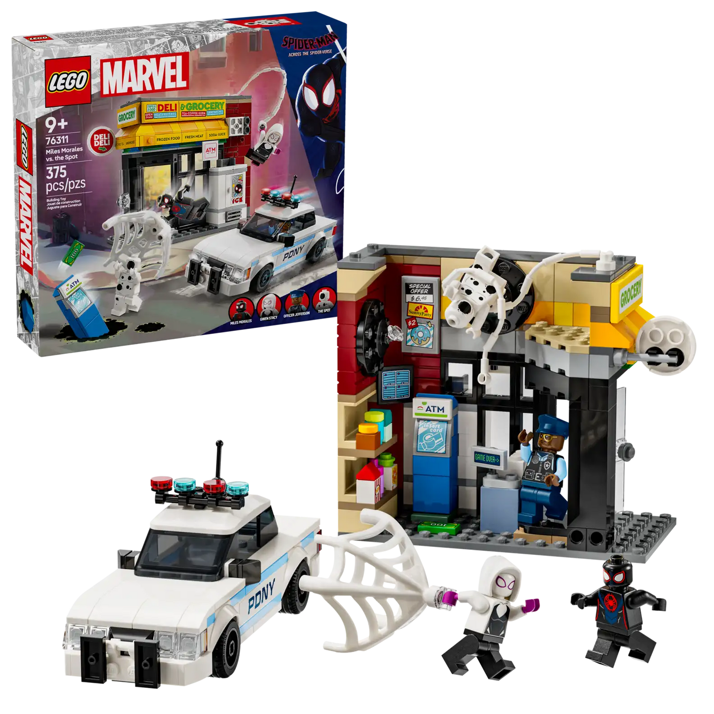 LEGO Marvel 76311 Miles Morales vs. the Spot