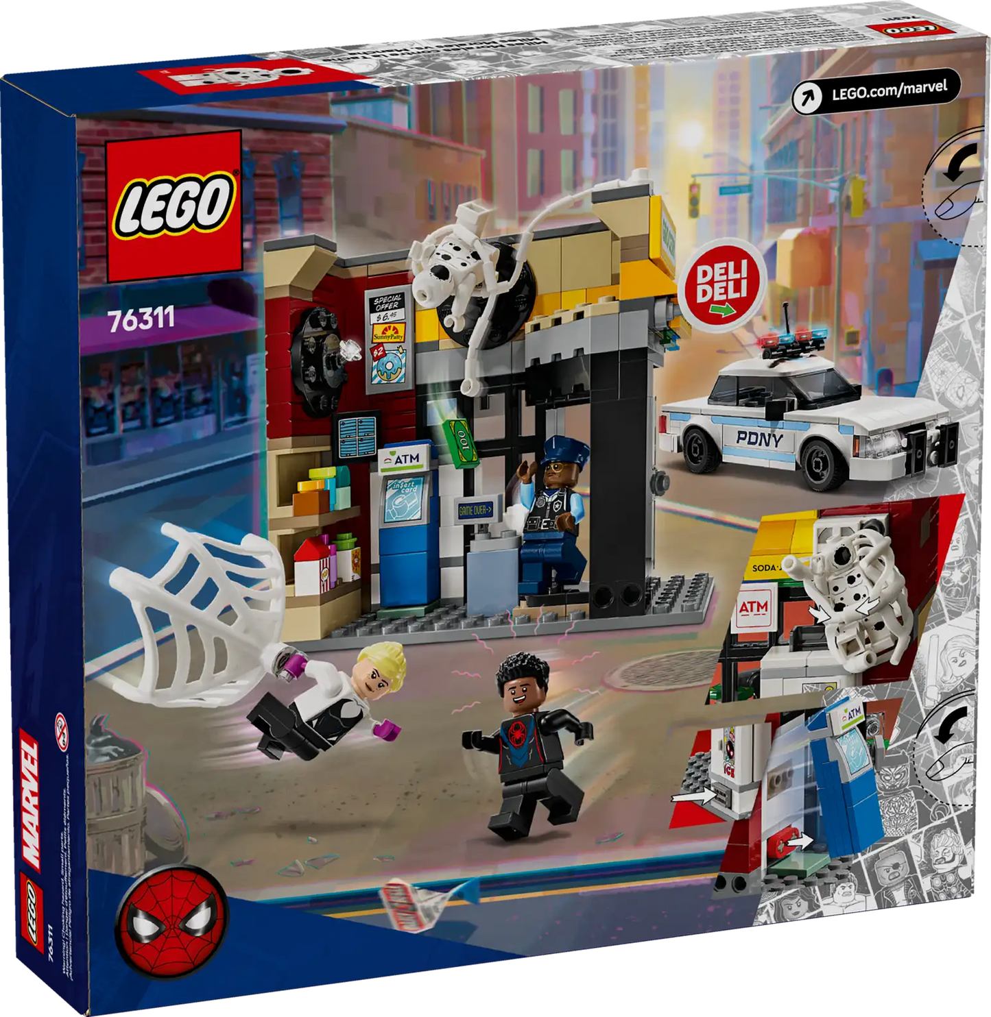 LEGO Marvel 76311 Miles Morales vs. the Spot