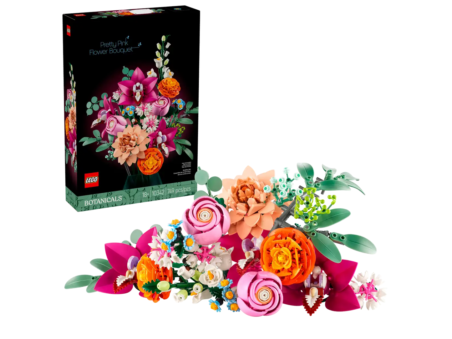 LEGO Botanicals 10342 Pretty Pink Flower Boutique
