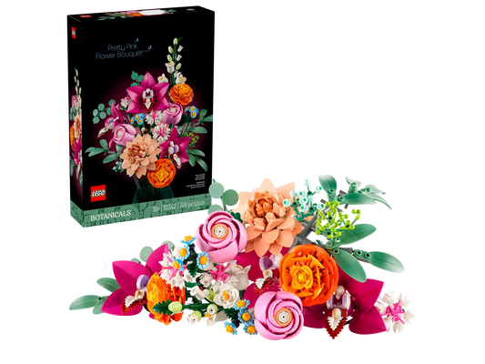 LEGO Botanicals 10342 Pretty Pink Flower Boutique