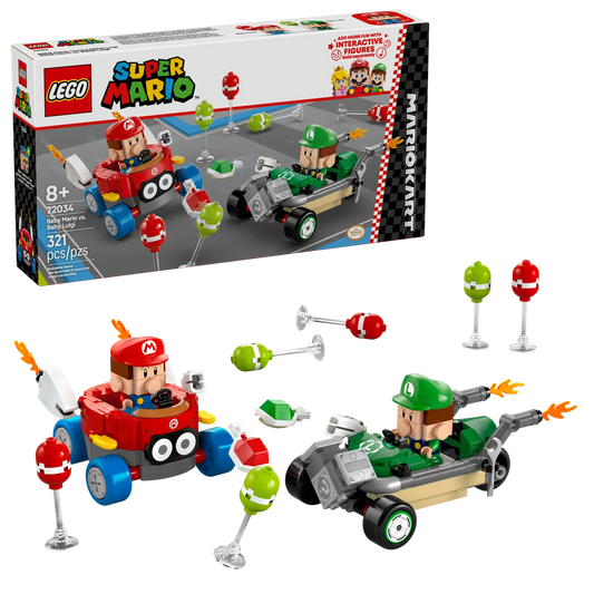 LEGO Super Mario 72034 Baby Mario vs. Baby Luigi