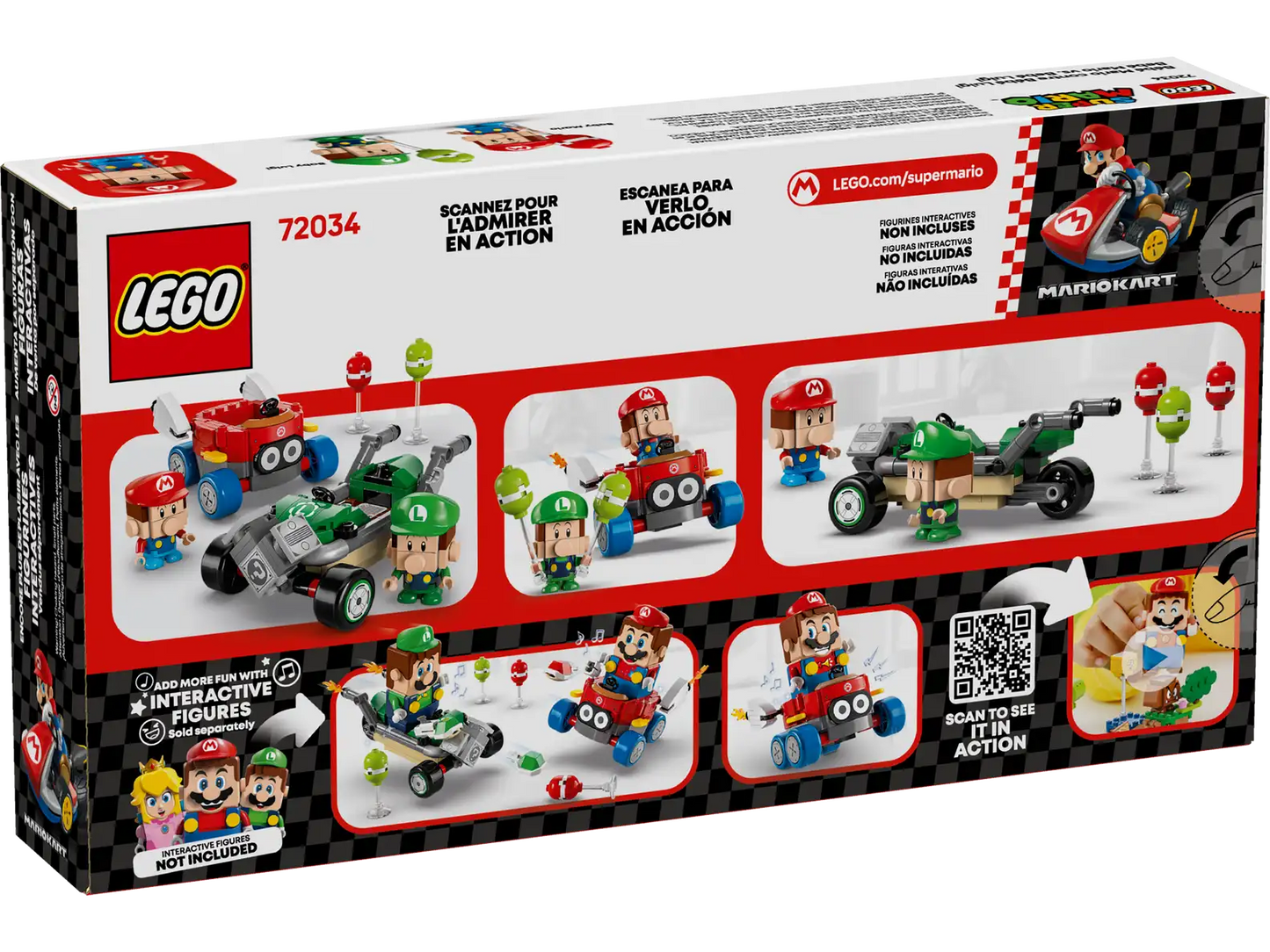 LEGO Super Mario 72034 Baby Mario vs. Baby Luigi