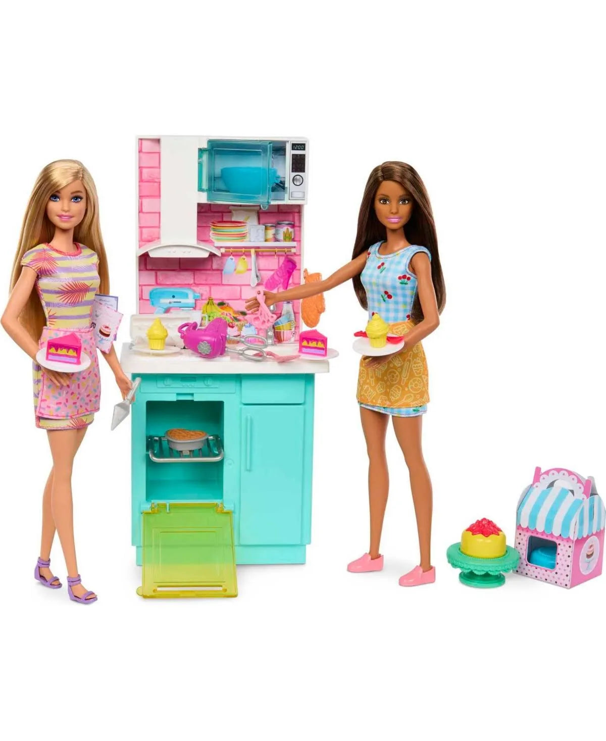 Barbie Celebration Fun Baking & Kitchen With Dolls