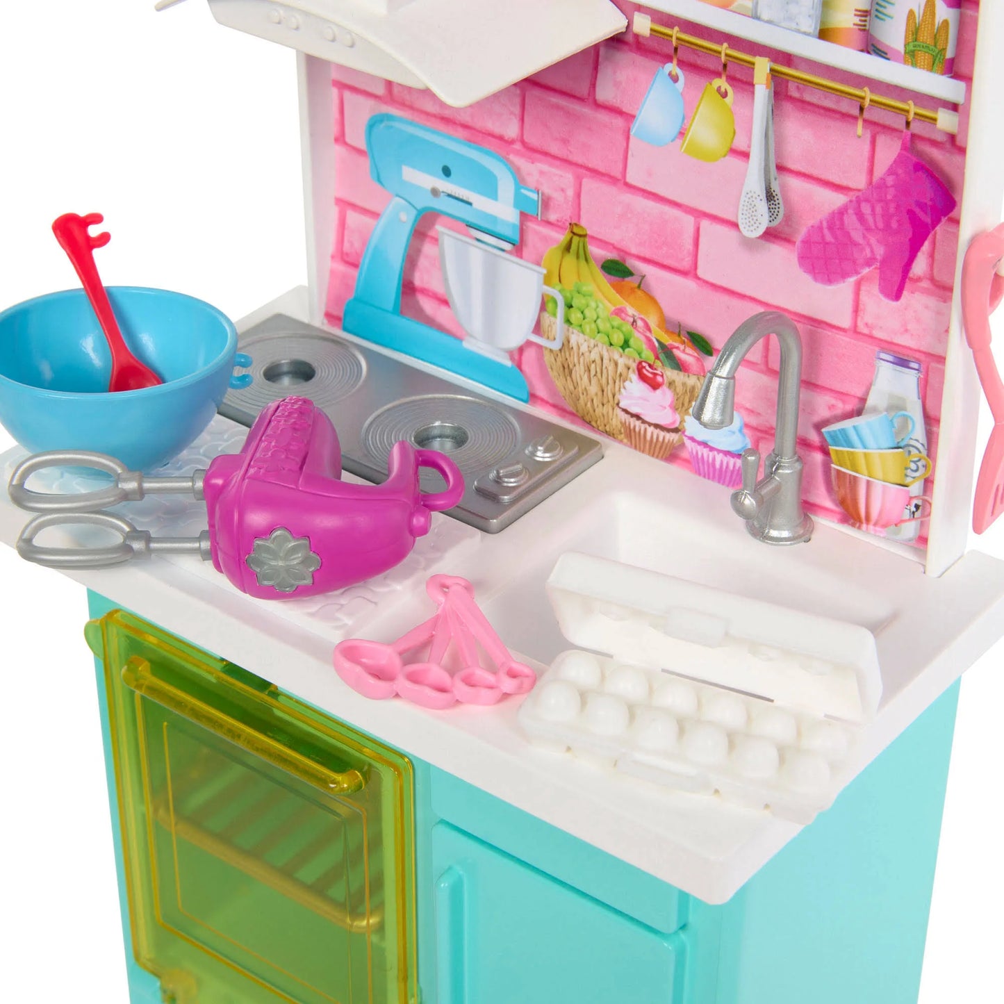 Barbie Celebration Fun Baking & Kitchen With Dolls