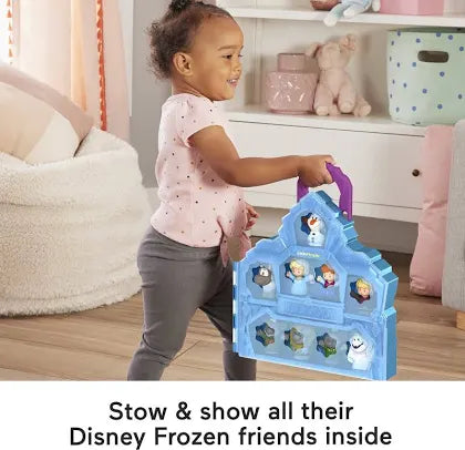 Little People Frozen Carry Along Castle Case