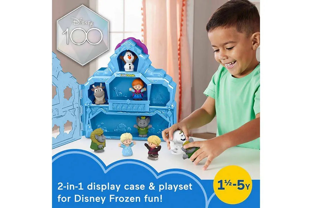 Little People Frozen Carry Along Castle Case