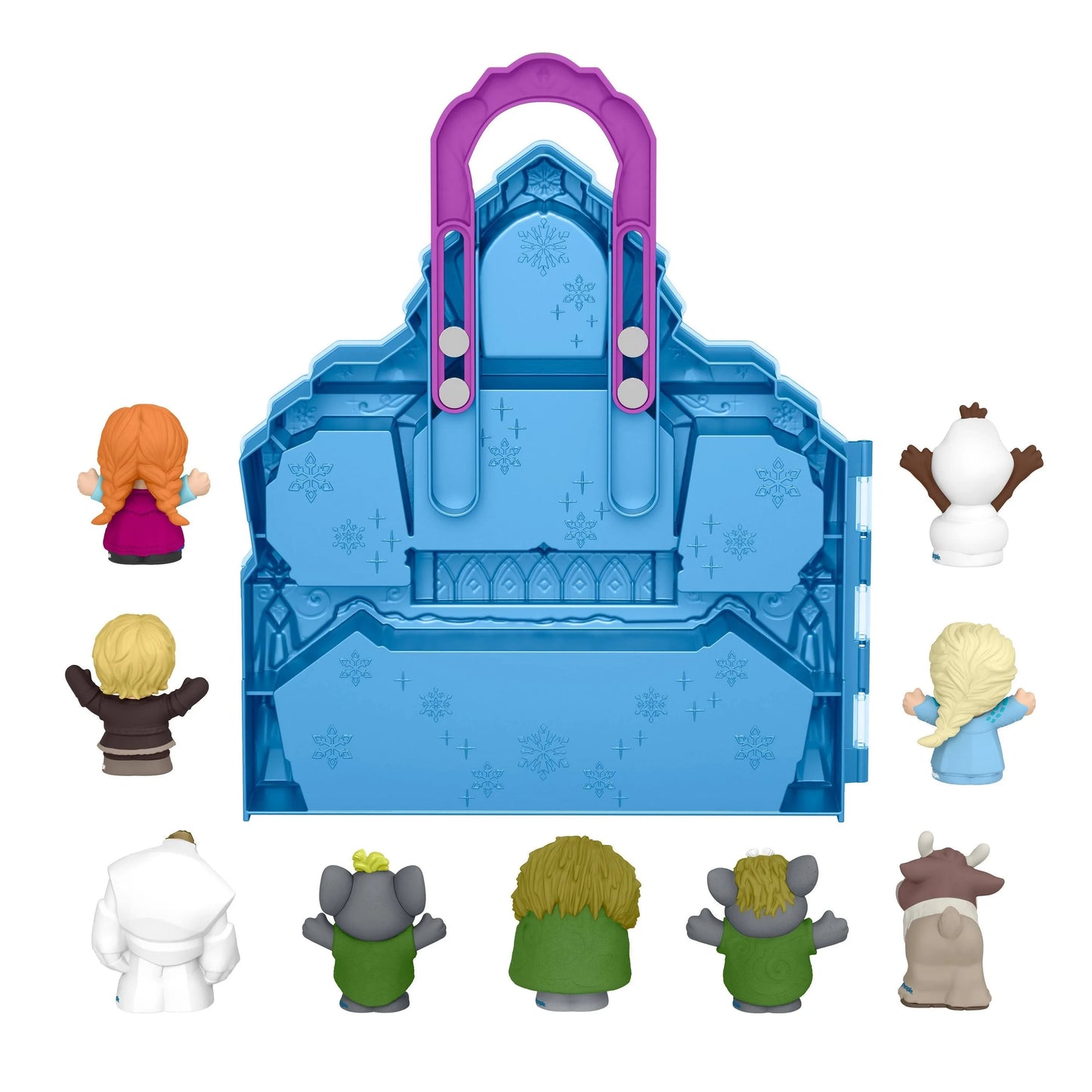 Little People Frozen Carry Along Castle Case