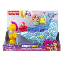 Disney Princess Little People Ariel’s Light Up Carriage