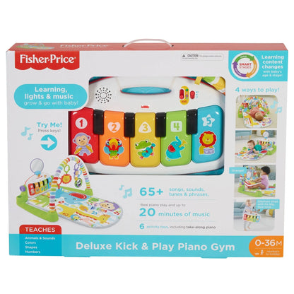 Fisher Price Deluxe Kick & Play Piano Gym