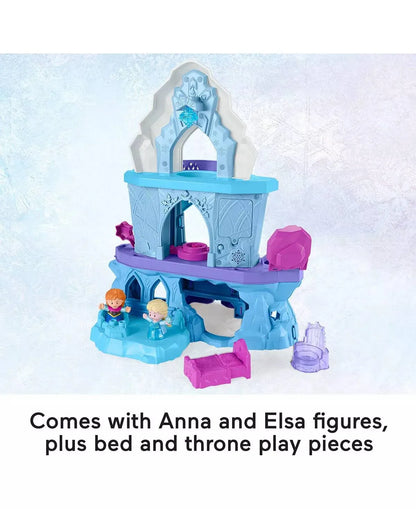 Little People Elsa’s Enchanted Lights Palace