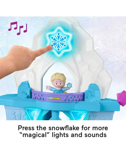 Little People Elsa’s Enchanted Lights Palace